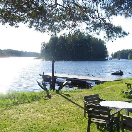 Stugor Storsjoens Strand Hackas Esterno foto