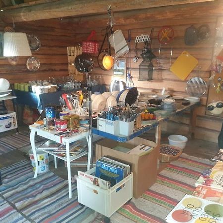 Stugor Storsjoens Strand Hackas Esterno foto