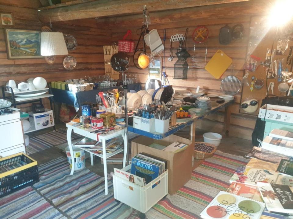 Stugor Storsjoens Strand Hackas Esterno foto